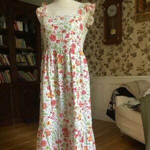 DRA Cotton Floral Dress Size M